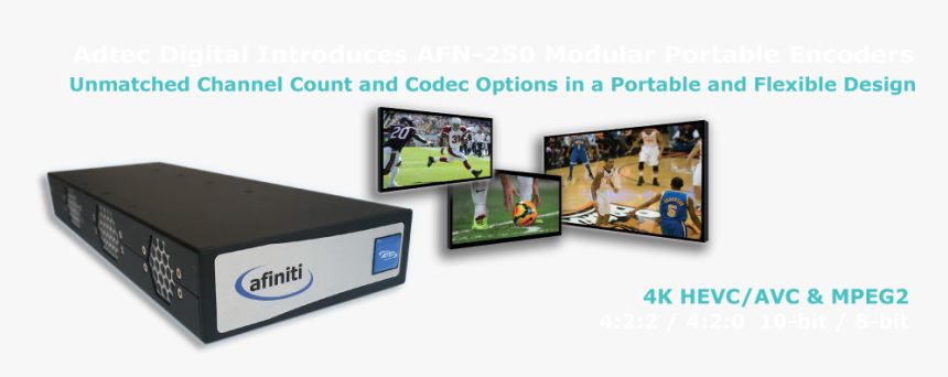 Afn-250 4k/hd/sd Hevc &amp - Electronics, HD Png Download