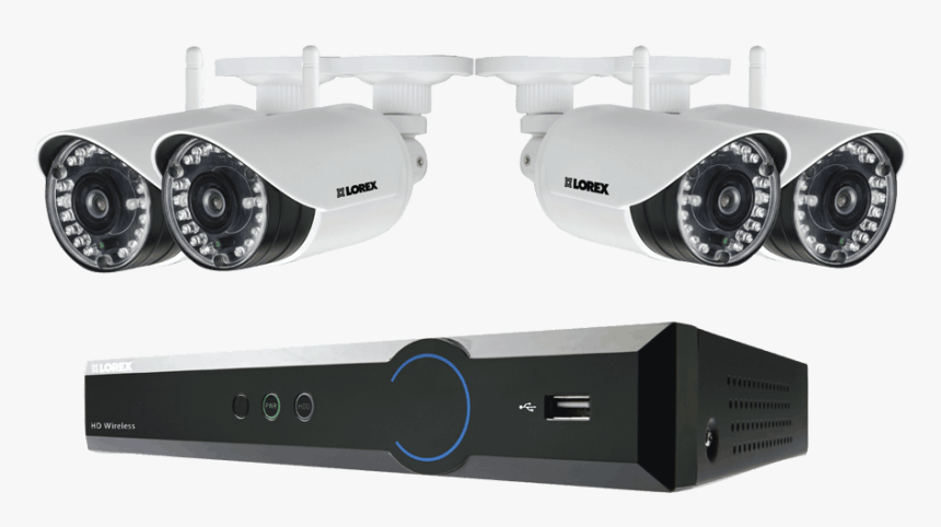 Hd Wireless Video Security System With 720p Video And - Security Equipment In Retail, HD Png Download