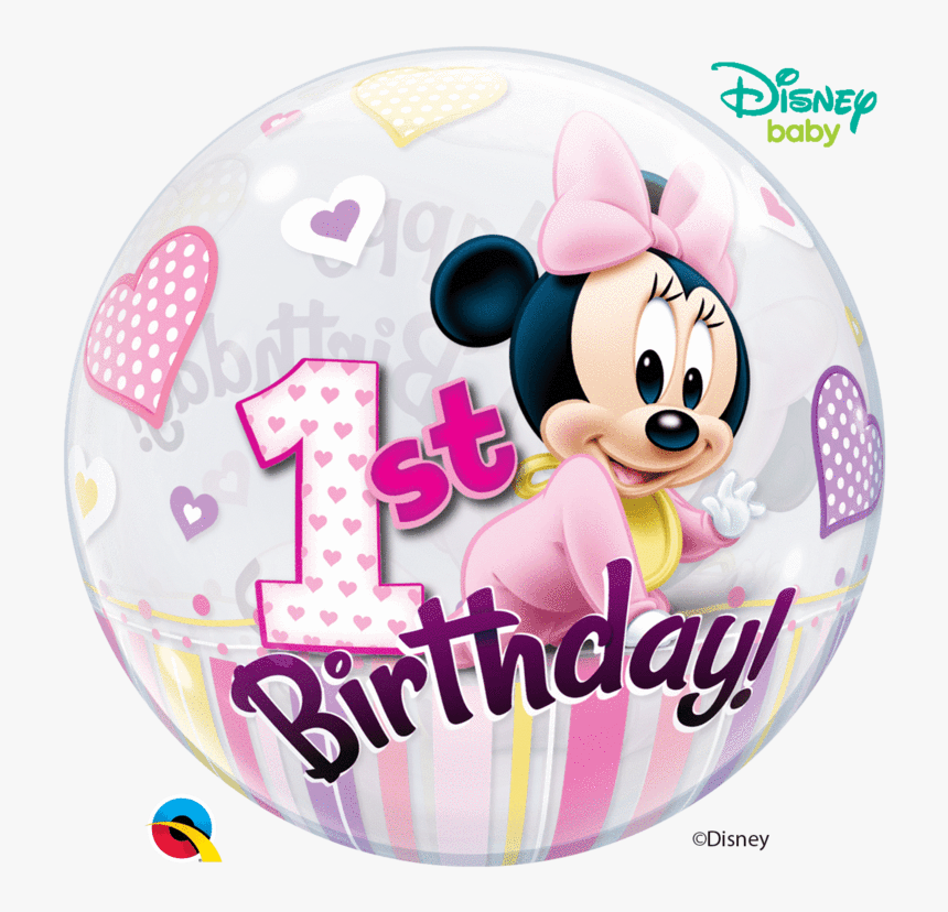 22 - 1 Birthday Girl Minnie Mouse, HD Png Download