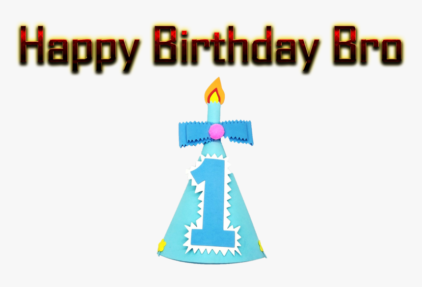 Happy Birthday Bro Png Free Background - Graphic Design, Transparent Png