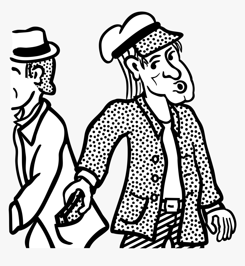 We Do Our Best To Bring You The Highest Quality Thief - Pick Pocket Clipart Black And White, HD Png Download