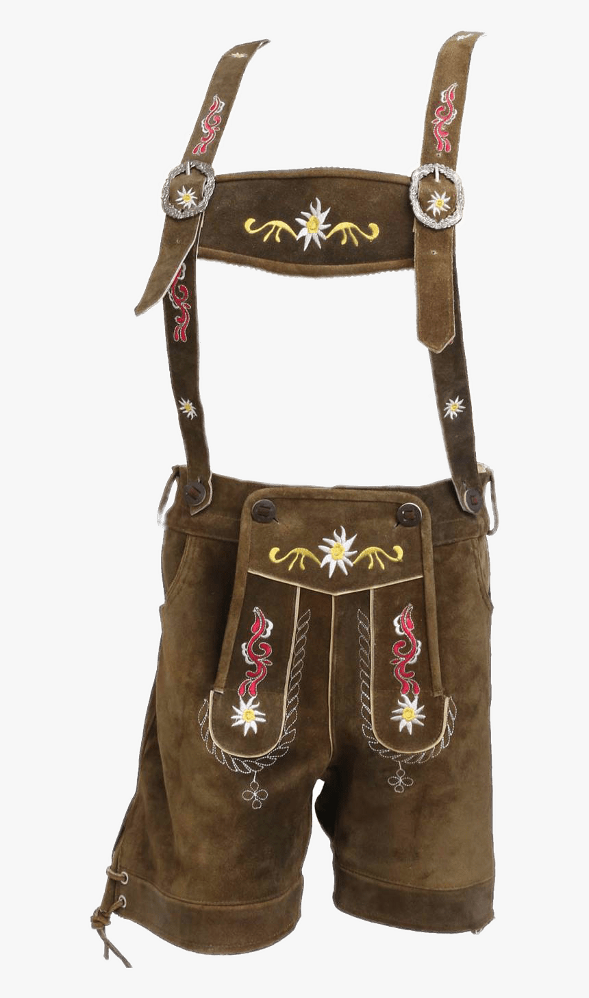 Edelweiss Lederhosen Clip Arts - Lederhosen Clipart Png, Transparent Png