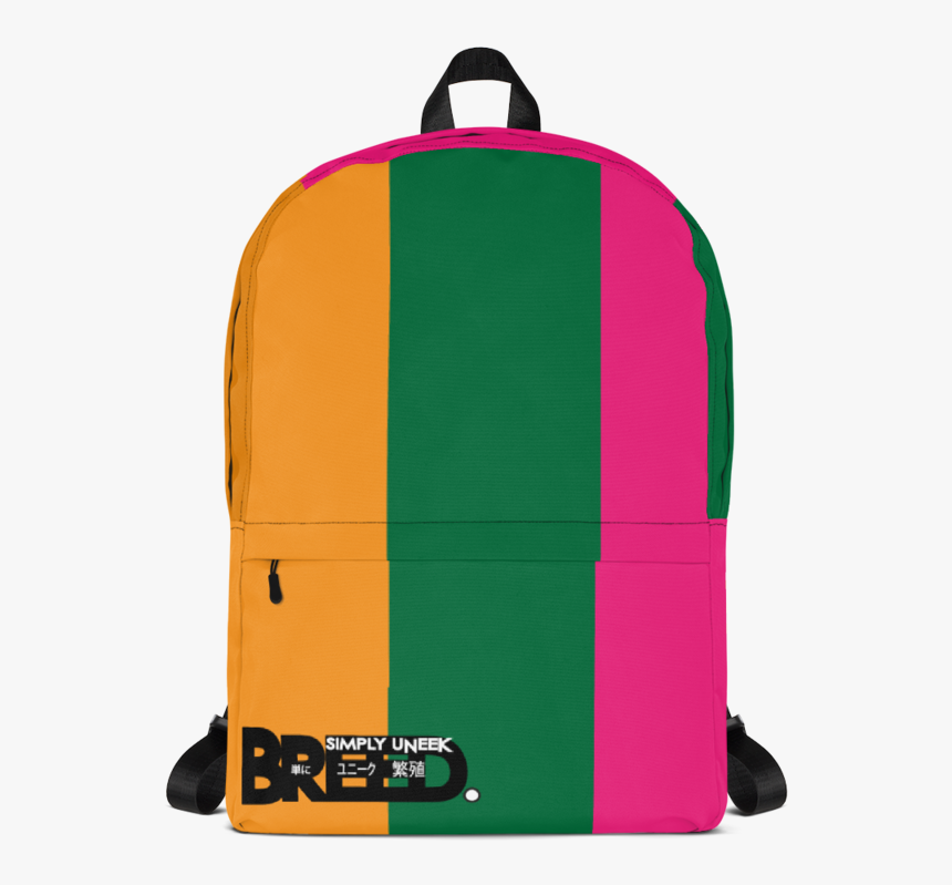Tri Colour Bagpack - Kawaii Anime Backpack, HD Png Download