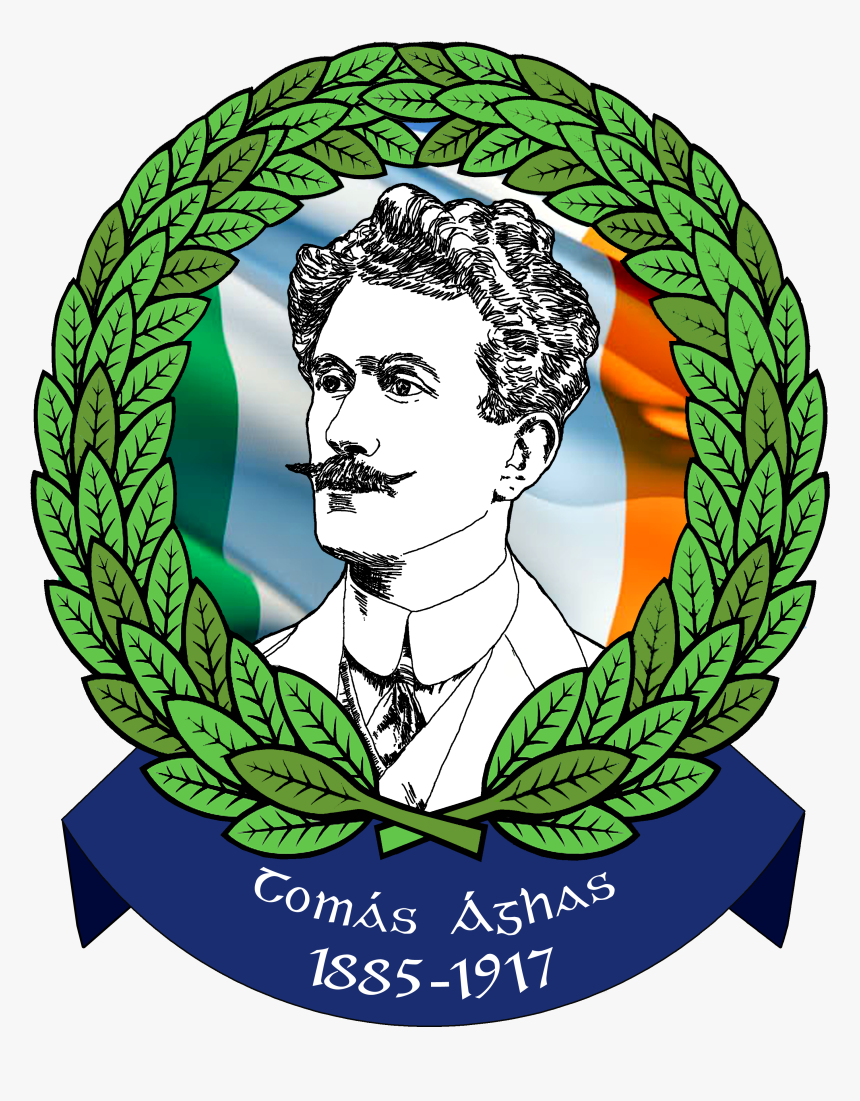 3543 × 4134 In Thomas Ashe Logo Final Version Tricolour - Illustration, HD Png Download
