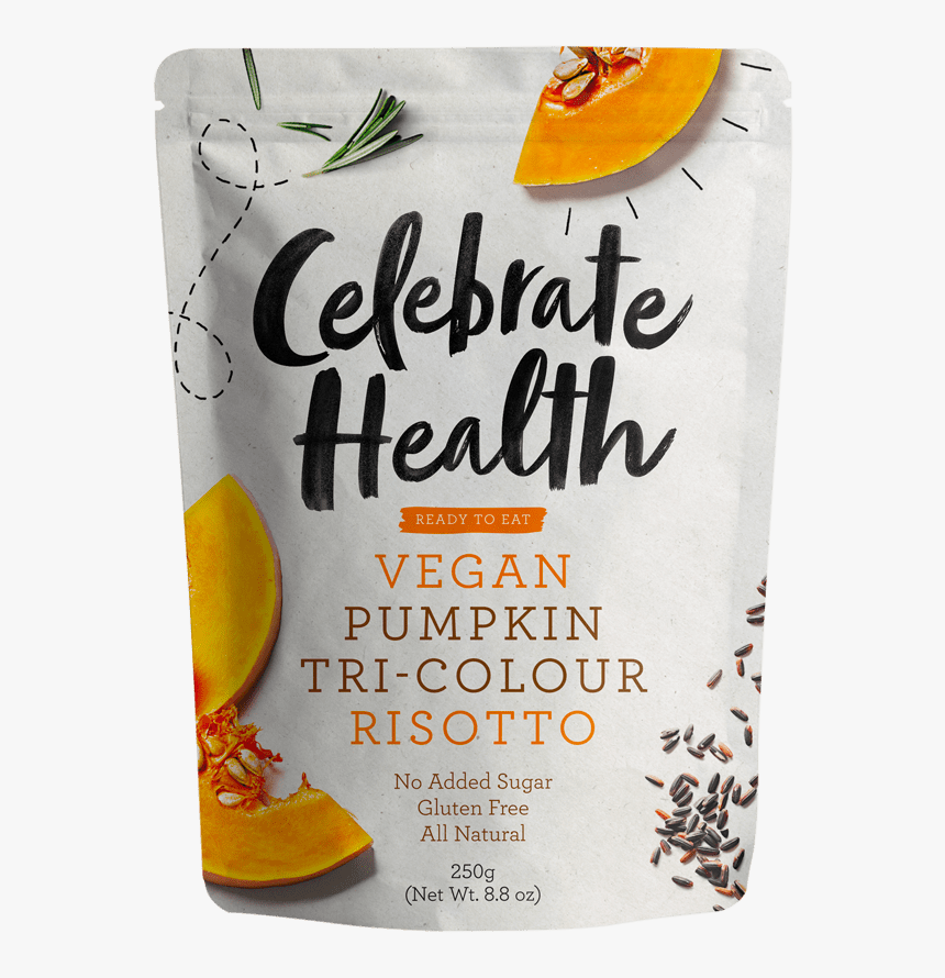 Celebrate Health Pumpkin Tri-colour Risotto Feature - Arts, HD Png Download