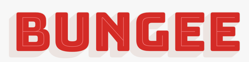 Bungee Color - Colorful Text Clipart Png, Transparent Png