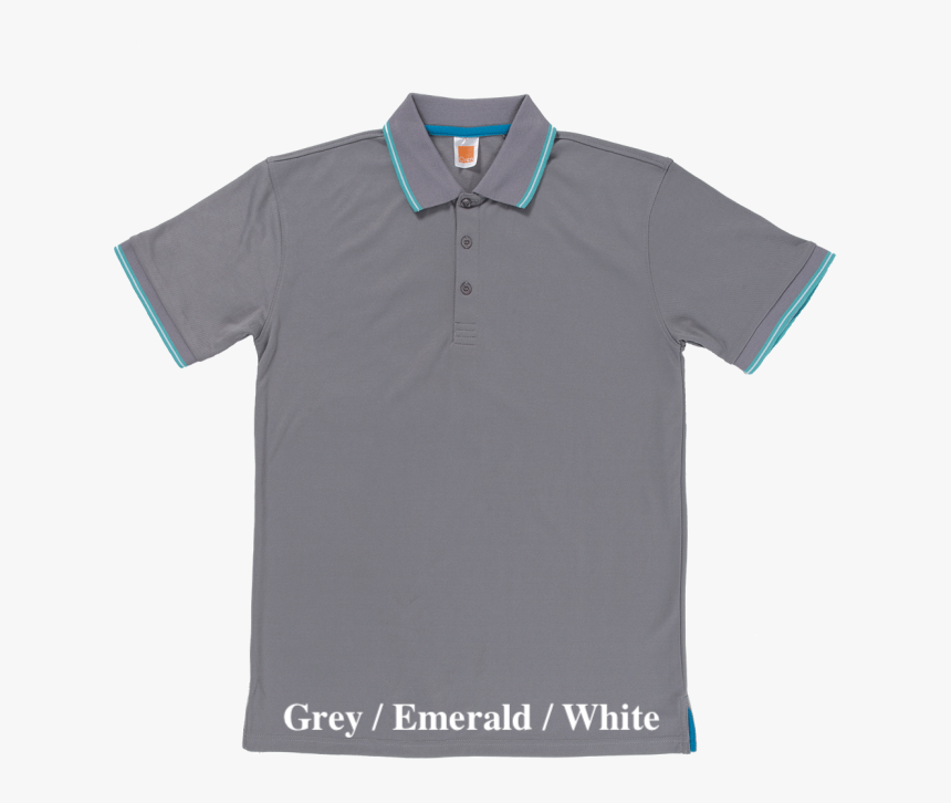 Tri Colour Collar Neck Tee 
 Title Tri Colour Collar - Polo Shirt, HD Png Download