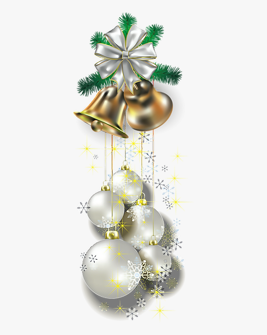 #freetoedit #ftestickers #dt #christmas #decoration - Christmas White Ball Png, Transparent Png