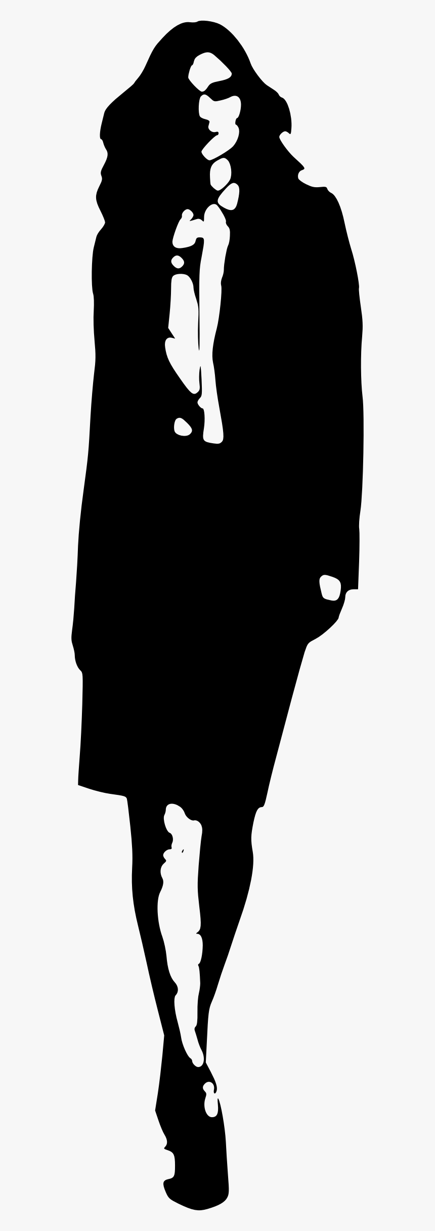 Girl Clipart Walking - Professional Woman Silhouette Business Woman, HD Png Download