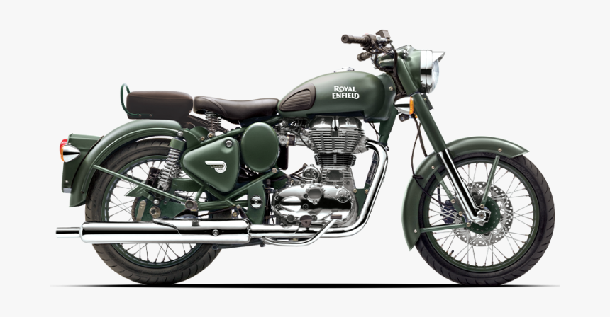 Classic 500 Range - Battle Green Royal Enfield Price, HD Png Download