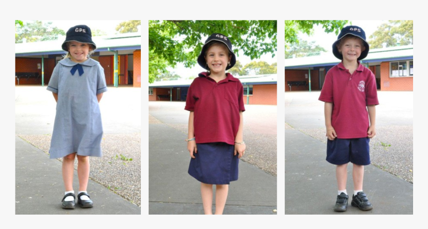 Summer - Navy And Maroon School Uniform, HD Png Download