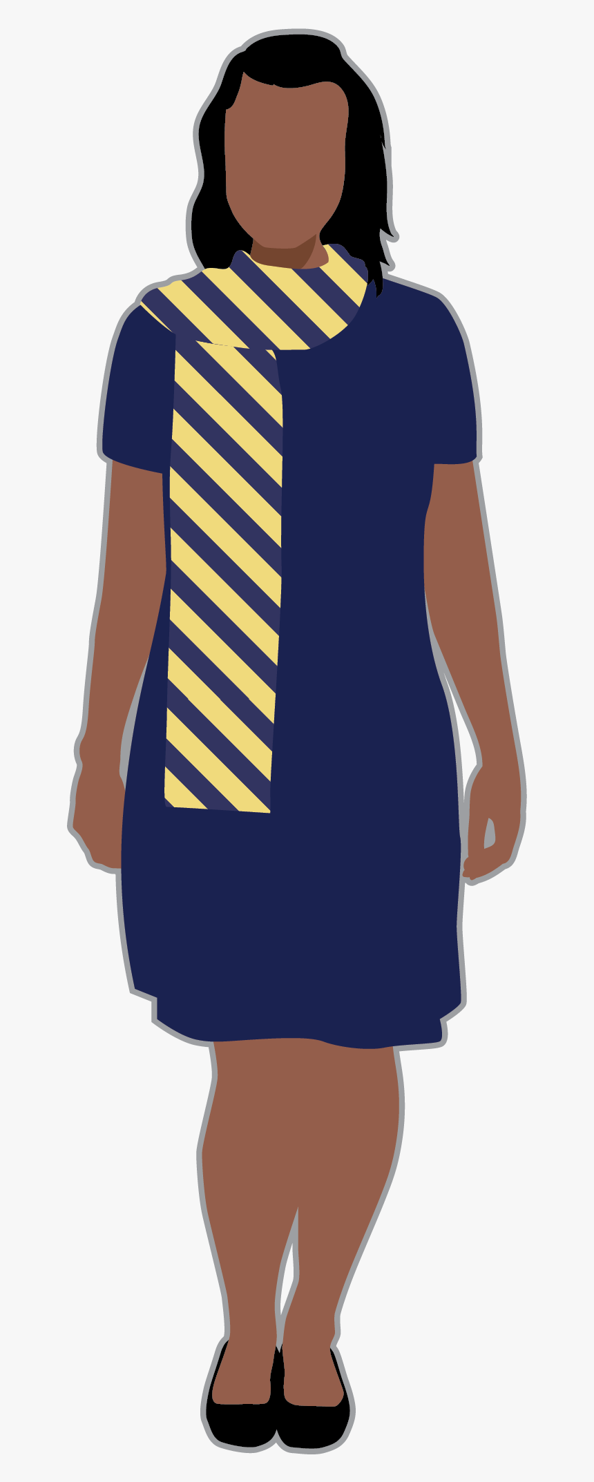 School Dress Png, Transparent Png