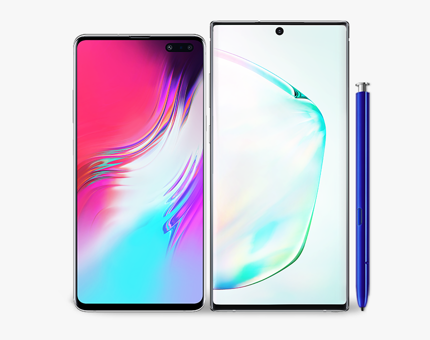 Samsung Note10 5g And S10 5g Devices - Samsung Galaxy S10 5g Plus, HD Png Download