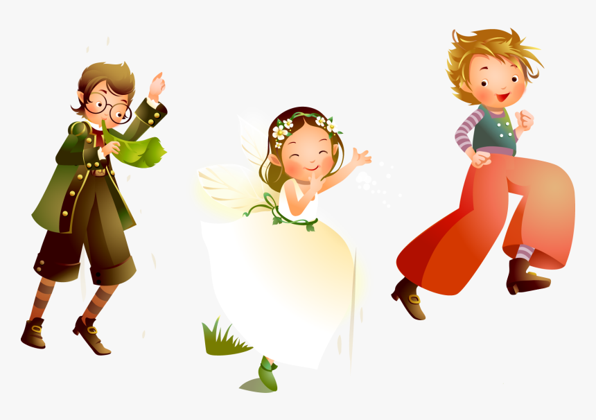 Cartoon Child Illustration - Png Cartoon Kids, Transparent Png