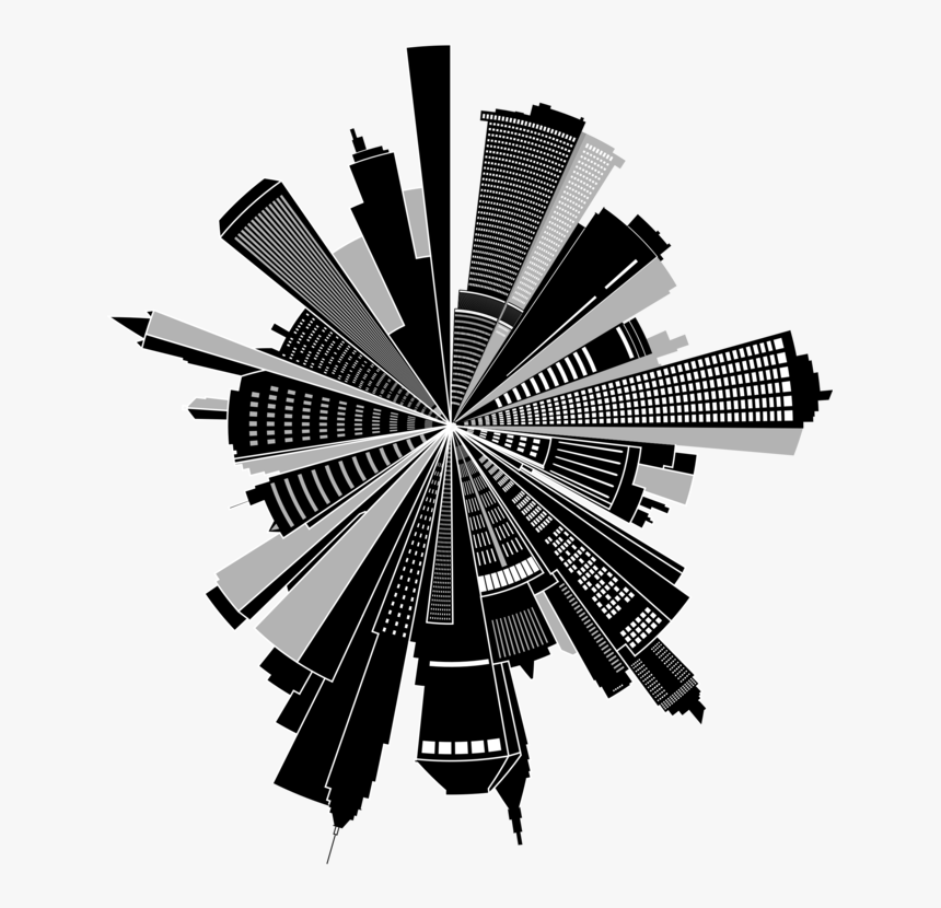 Picsart Photo Studio Cityscape Skyline Computer Icons - Urbanization Png, Transparent Png
