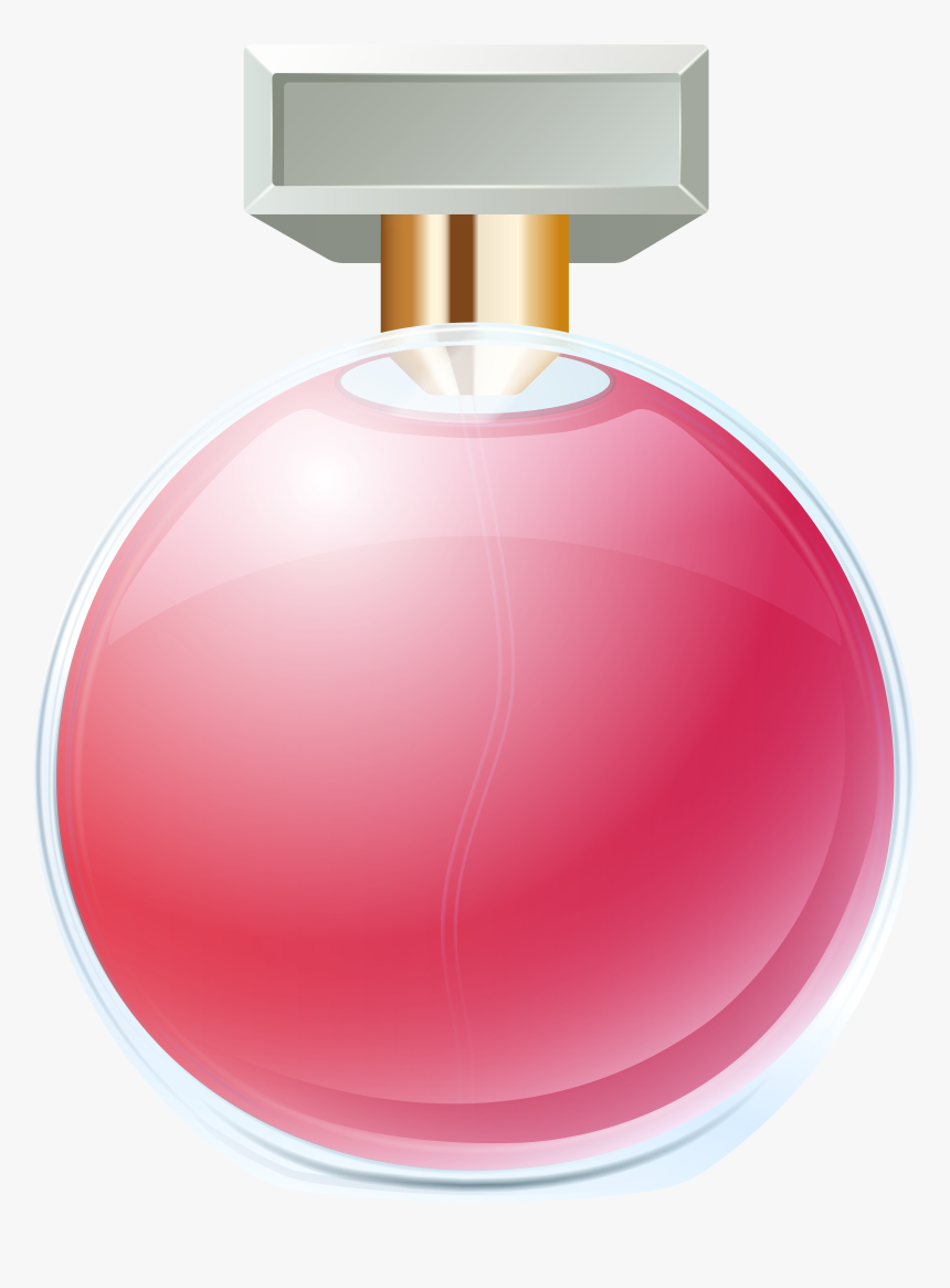 Clip Art Cosmetic Backgrounds - Perfume Bottle Transparent Background, HD Png Download