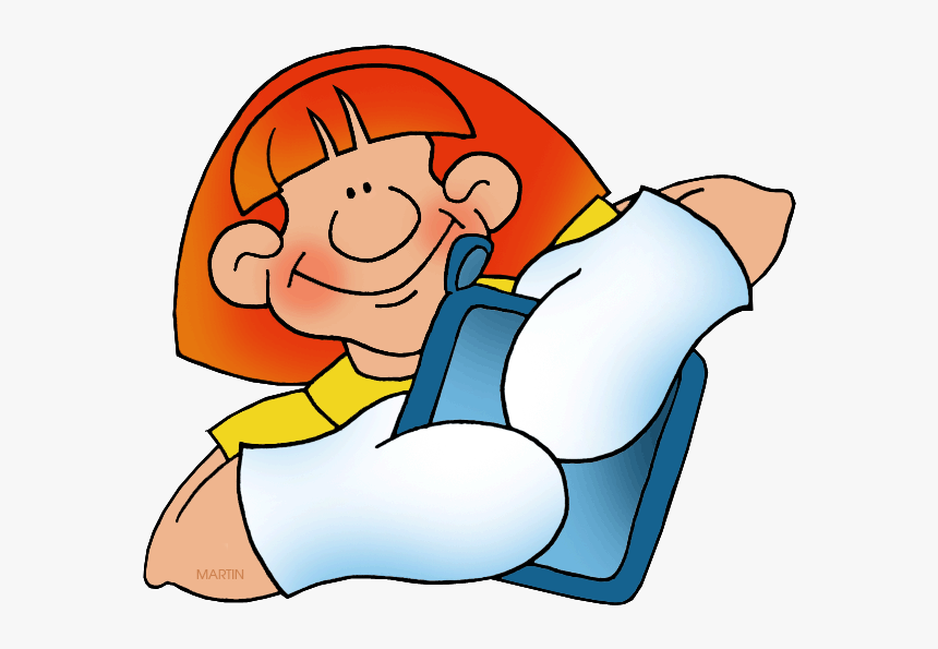 Girl And Potholder - Cartoon, HD Png Download