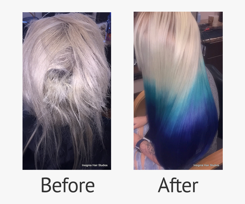 Transparent Hair Extensions Png - Blond, Png Download