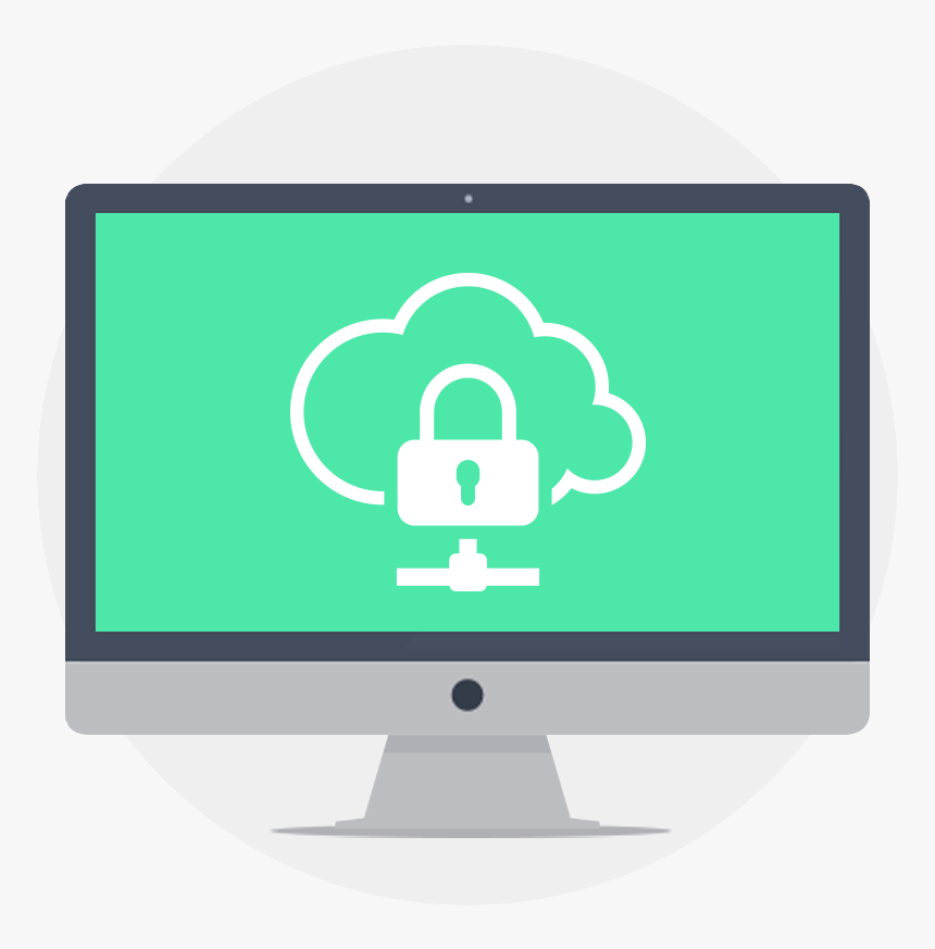Icon Cloud Data Protection, HD Png Download