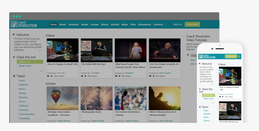 We Help You Extend Your Reach With Powerful Online - Social Network Website Design, HD Png Download