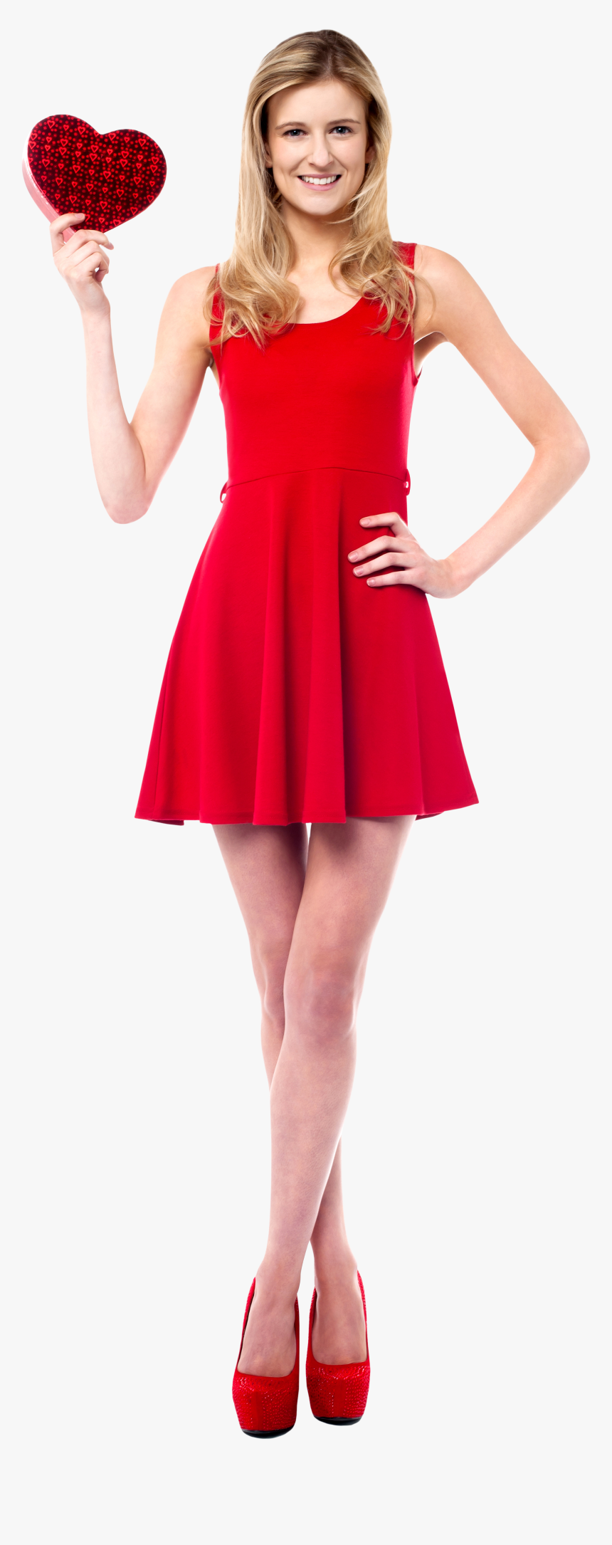 Valentines Day Girl Free Commercial Use Png Image - Valentines Day Girl Png, Transparent Png