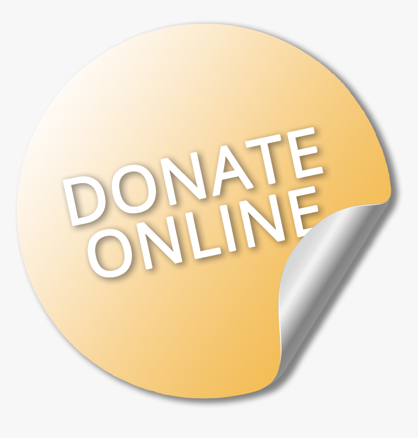 Yellow Sticker Stating Donate Online - Antinazi, HD Png Download