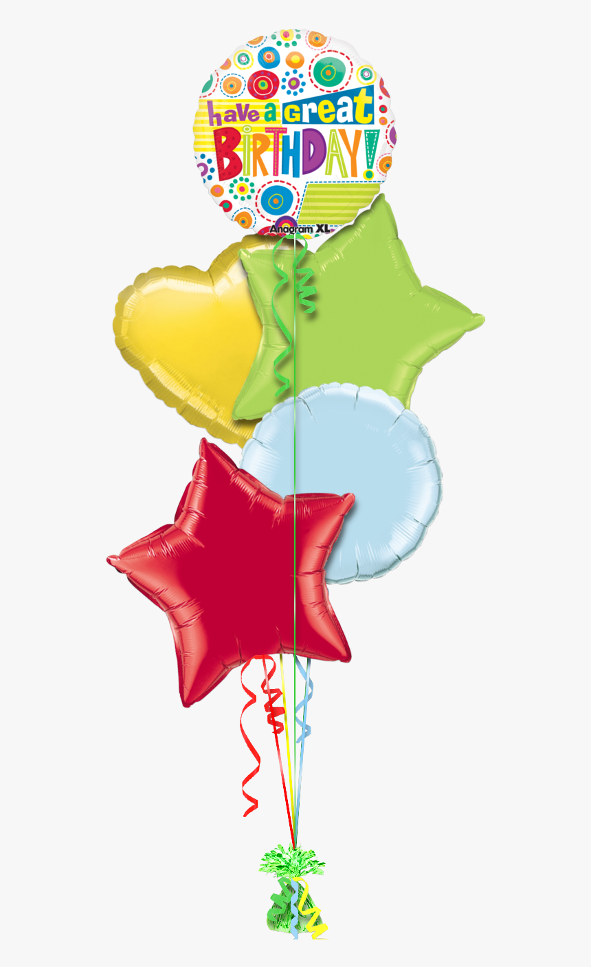 Great Birthday Anniversary Balloon - Minnie Mouse Balloon Png, Transparent Png