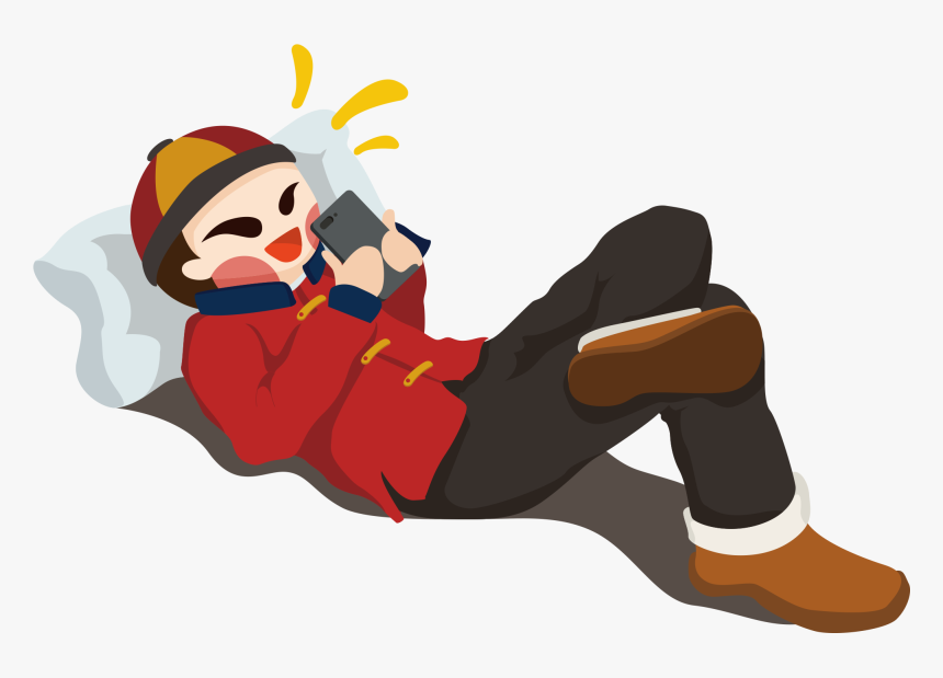 new year doll boy lying playing mobile phone png and transparent png transparent png image pngitem doll boy lying playing mobile phone png