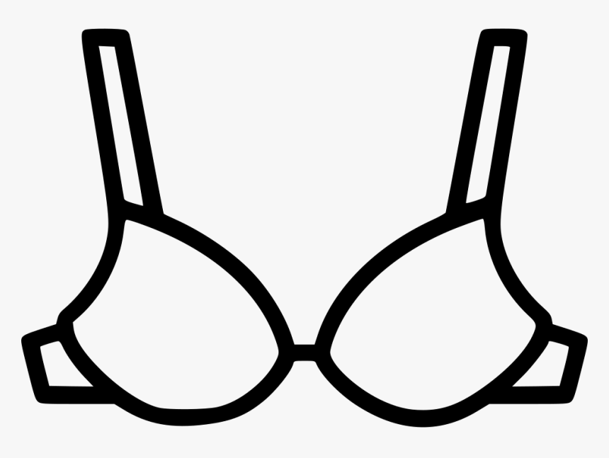 Cloth Inner Women Bra Under Garments Svg Png Icon - Bra Icon Png, Transparent Png