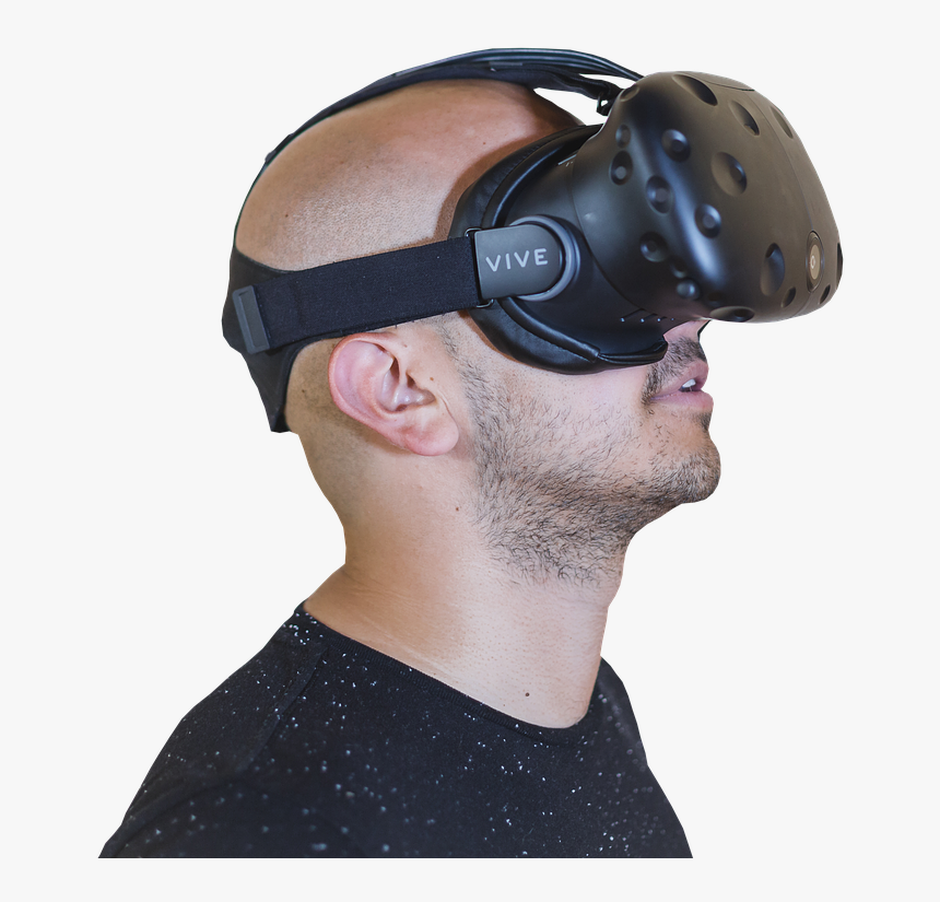 Guy With Vr Headset, HD Png Download