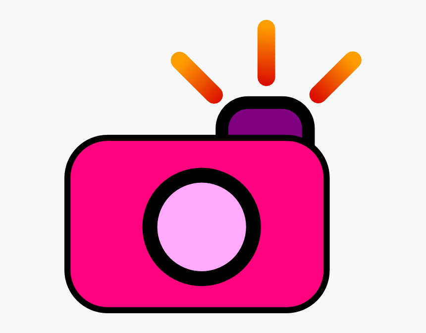 Photography Cliparts - Cute Camera Clipart Png, Transparent Png