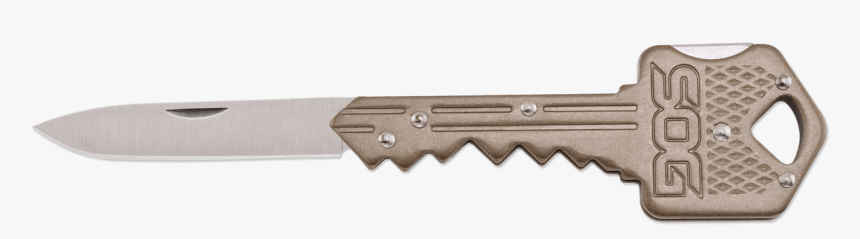Key Knife - Brass - Sog Key Knives, HD Png Download
