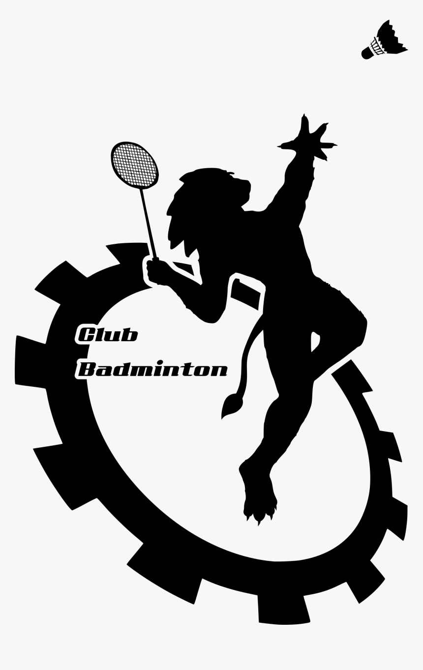 Logo Bad Clip Arts - Clip Art Badminton Logo Design, HD Png Download