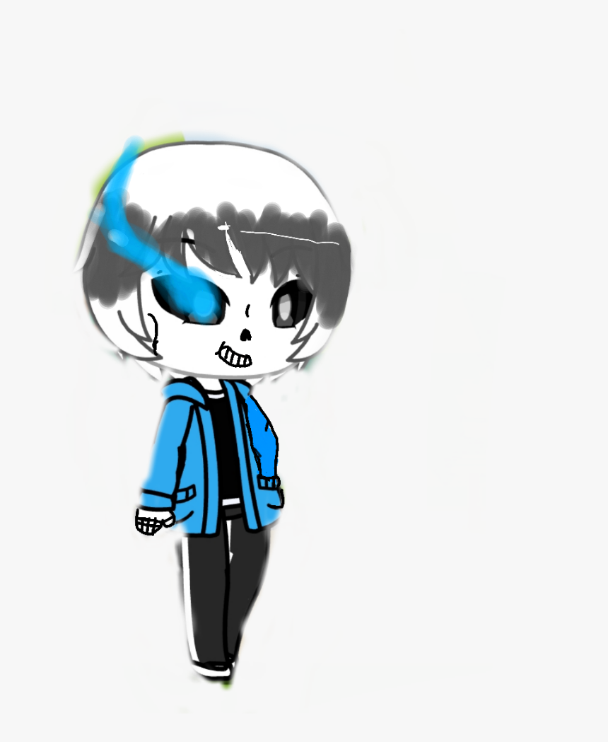 #sans #gacha - Cartoon, HD Png Download
