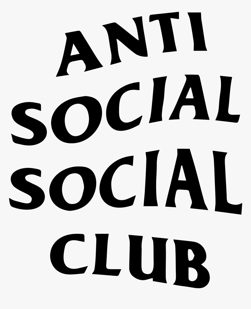 Anti Social Social Club Png - Logo Antisocial Social Club, Transparent Png