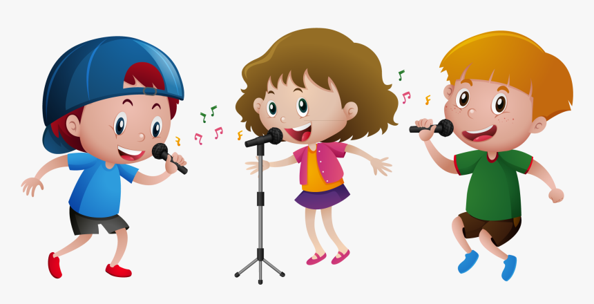 Transparent Child Clip Art - Children Singing Clipart Png, Png Download