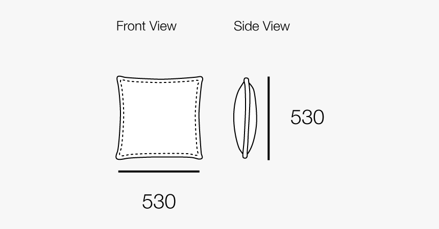 Drawing Chairs Side View - Line Art, HD Png Download