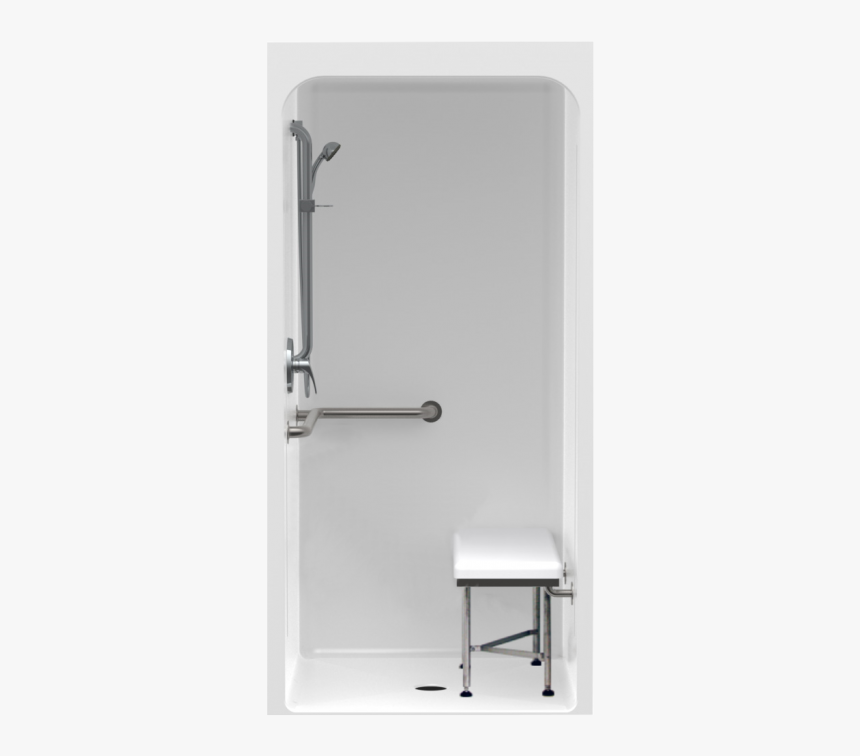 Front - Shower Door, HD Png Download