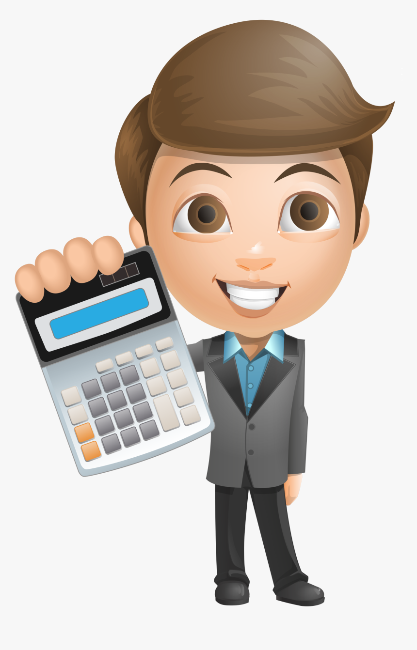 Transparent Calculator Clipart - Journal Entries In Telugu, HD Png Download