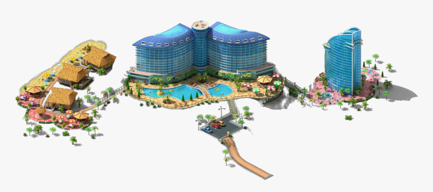 Download Hotel Png Transparent Picture 222 - Hotel Resort Clip Art, Png Download