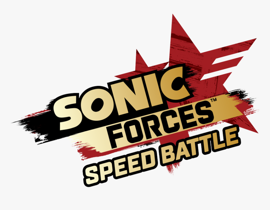 Sonic Forces Speed Battle Logo, HD Png Download