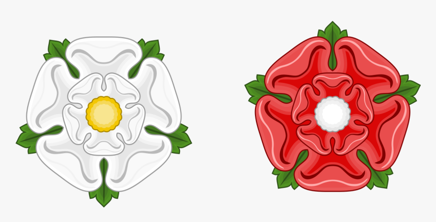 Lancaster York Tudor Rose, HD Png Download