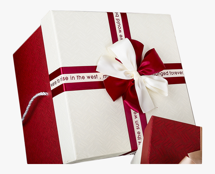 Newell Large Square Gift Box Gift Box Birthday Gift - Wrapping Paper, HD Png Download