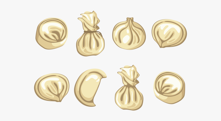Dumplings Icons Vector - Meringue, HD Png Download