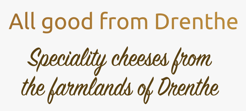 Alle Goeds Uit Drenthe - Calligraphy, HD Png Download