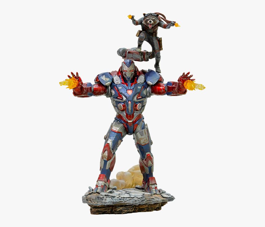War Machine Endgame Statue, HD Png Download
