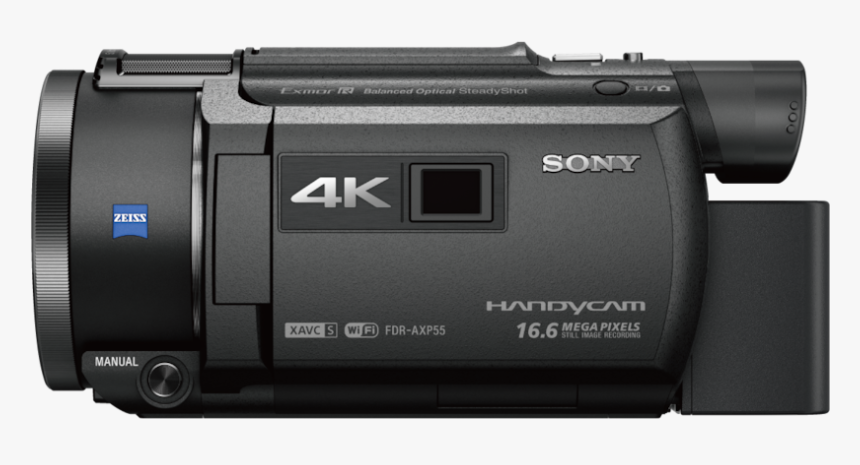 Sony Handycam Fdr Ax53, HD Png Download