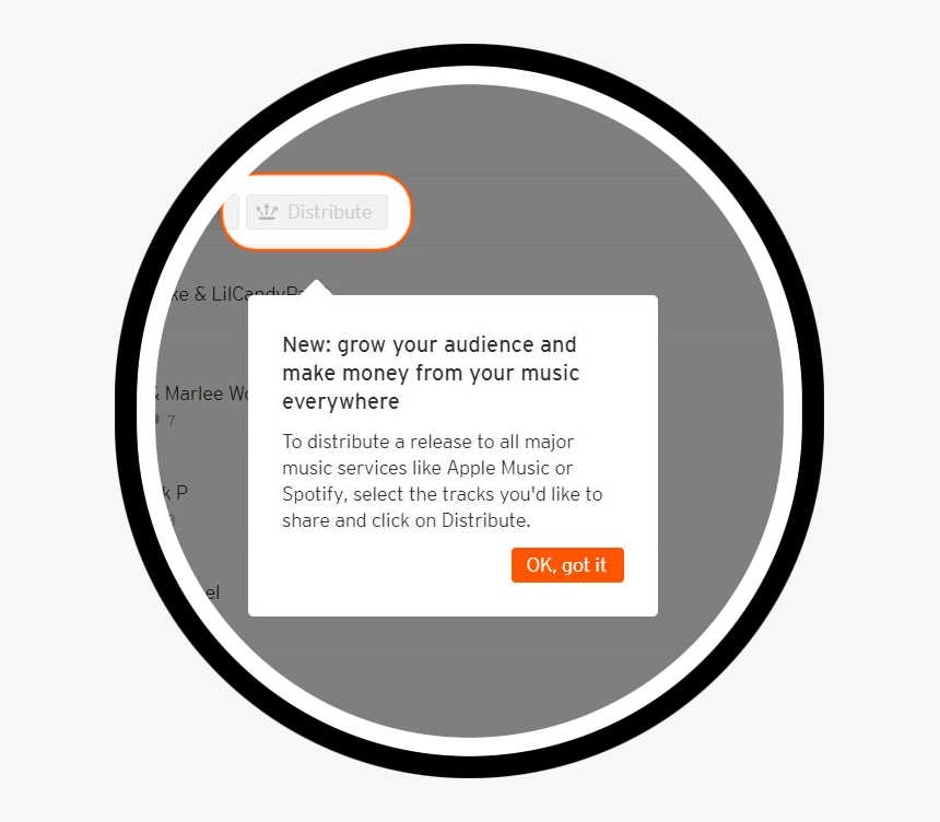 Soundcloud Monetization - Circle, HD Png Download