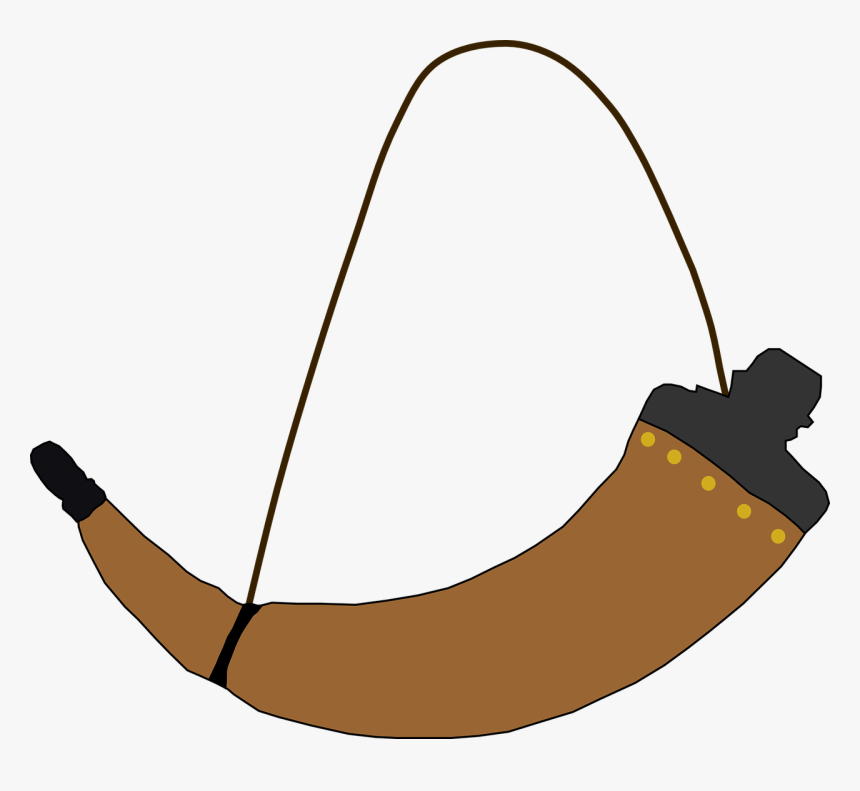 Horn, Minuteman, Patriot, Powder, Revolution - Draw A Powder Horn, HD Png Download