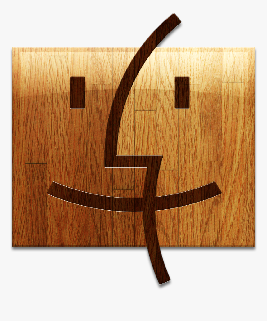 Png File - Wooden Finder Icon, Transparent Png